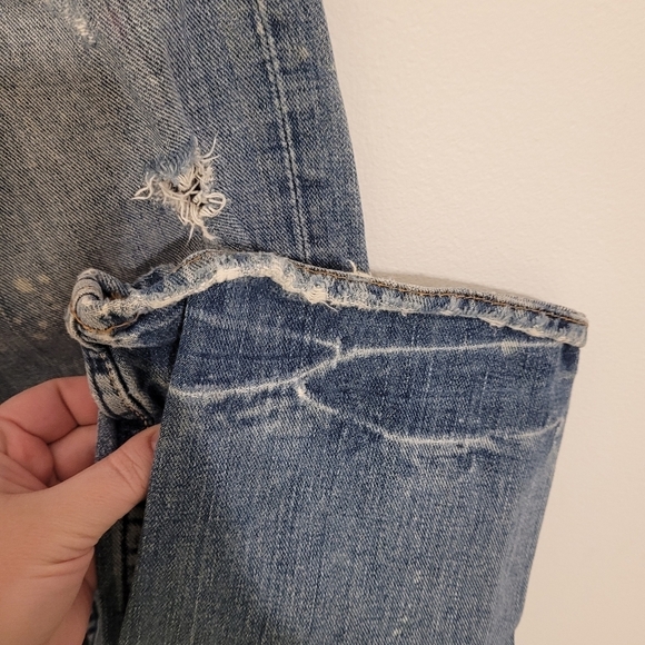 American Eagle low rise bootcut men's jeans size 26/28 - Picture 9 of 14